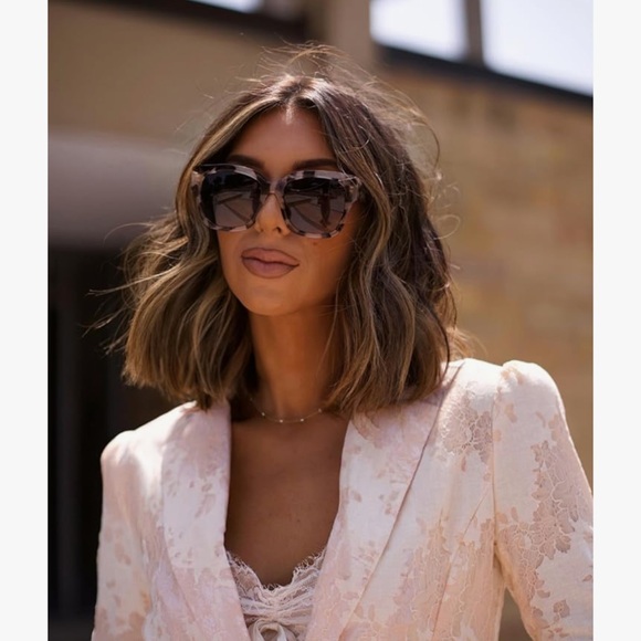 DIFF Bella II oversized square shape sunglasses. UV Protection. New! - Picture 2 of 5